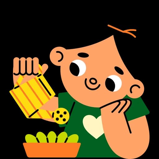 Illustrated portrait of Lisa, the Plantify persona